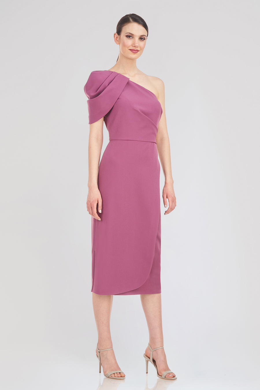 Brie Shoulder Draped Dress