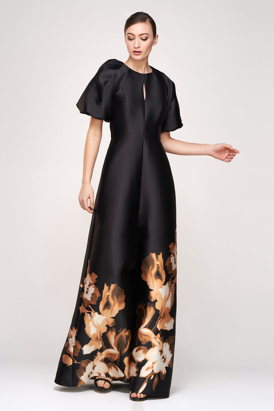 Delfina Statement Sleeve Gown