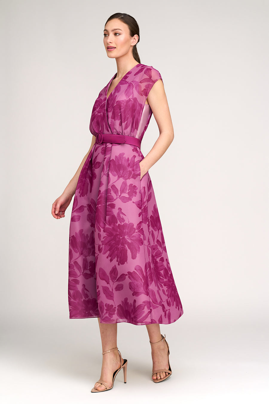 Brigid Tea Length Dress