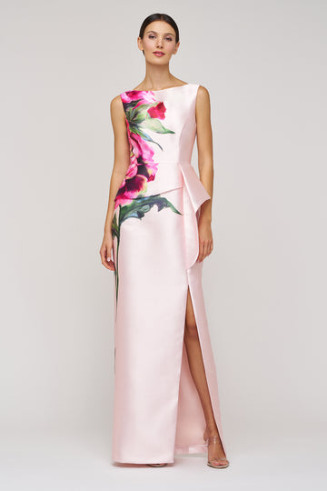 Luciana Column Gown