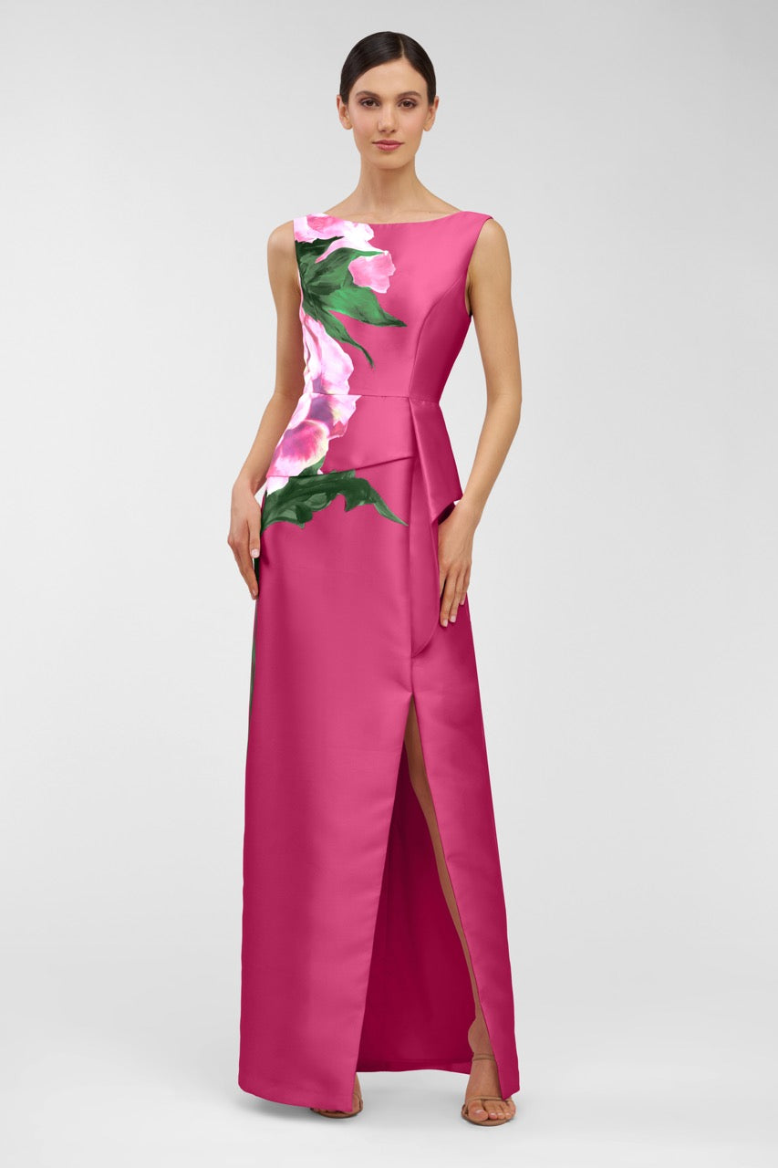 Luciana Column Gown