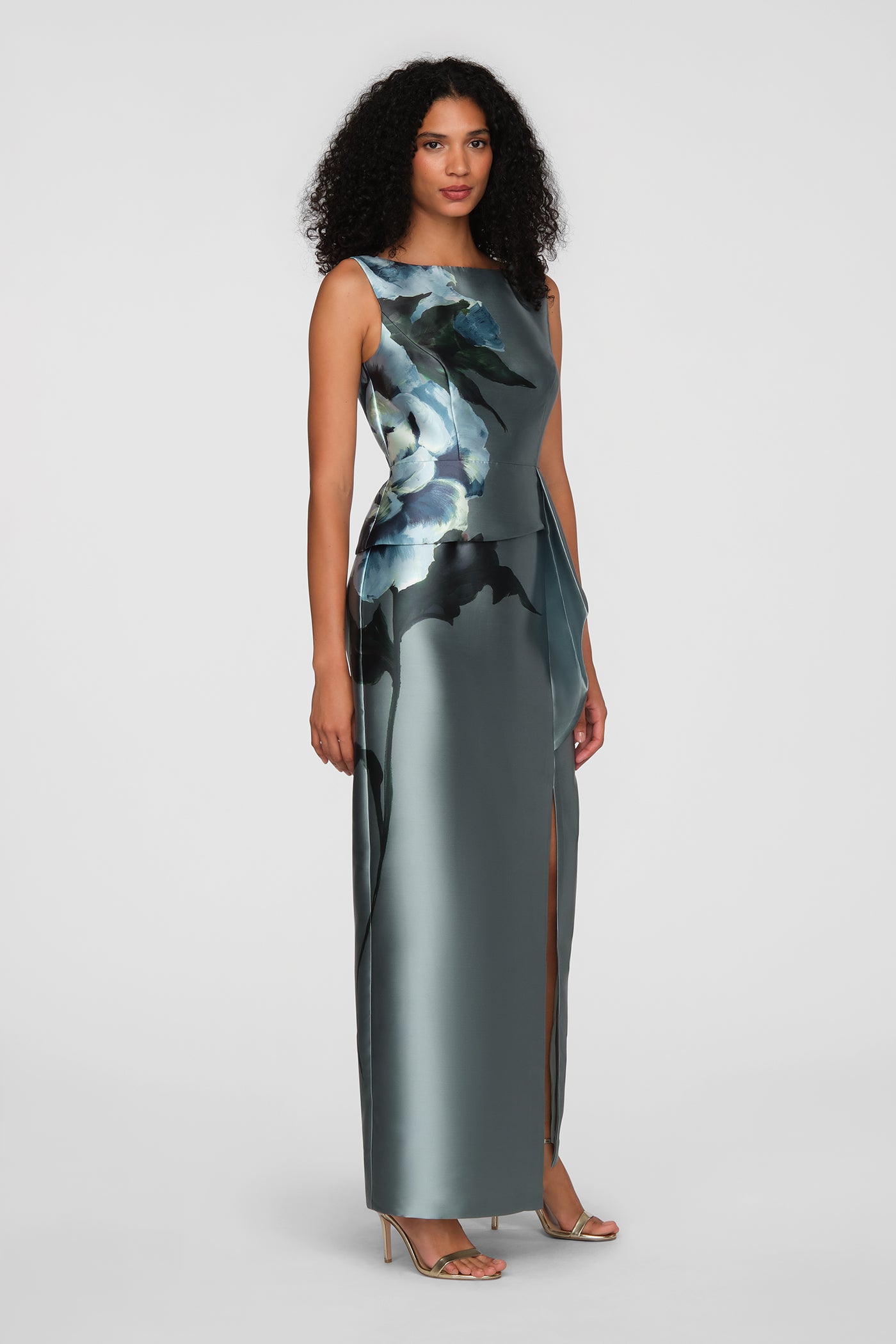 Luciana Column Gown
