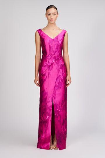 Astrid Column Gown