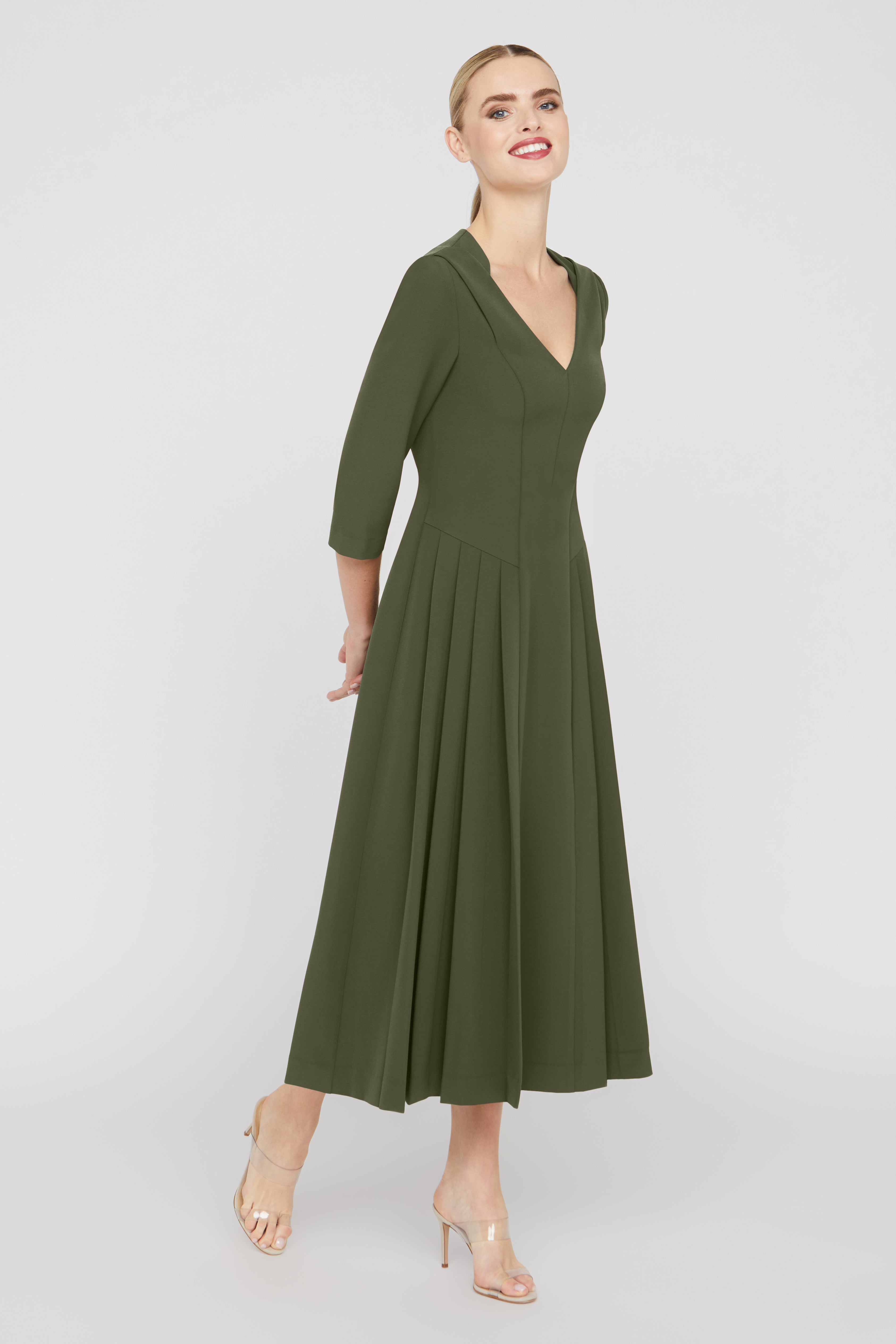 Enola Tea Length Dress