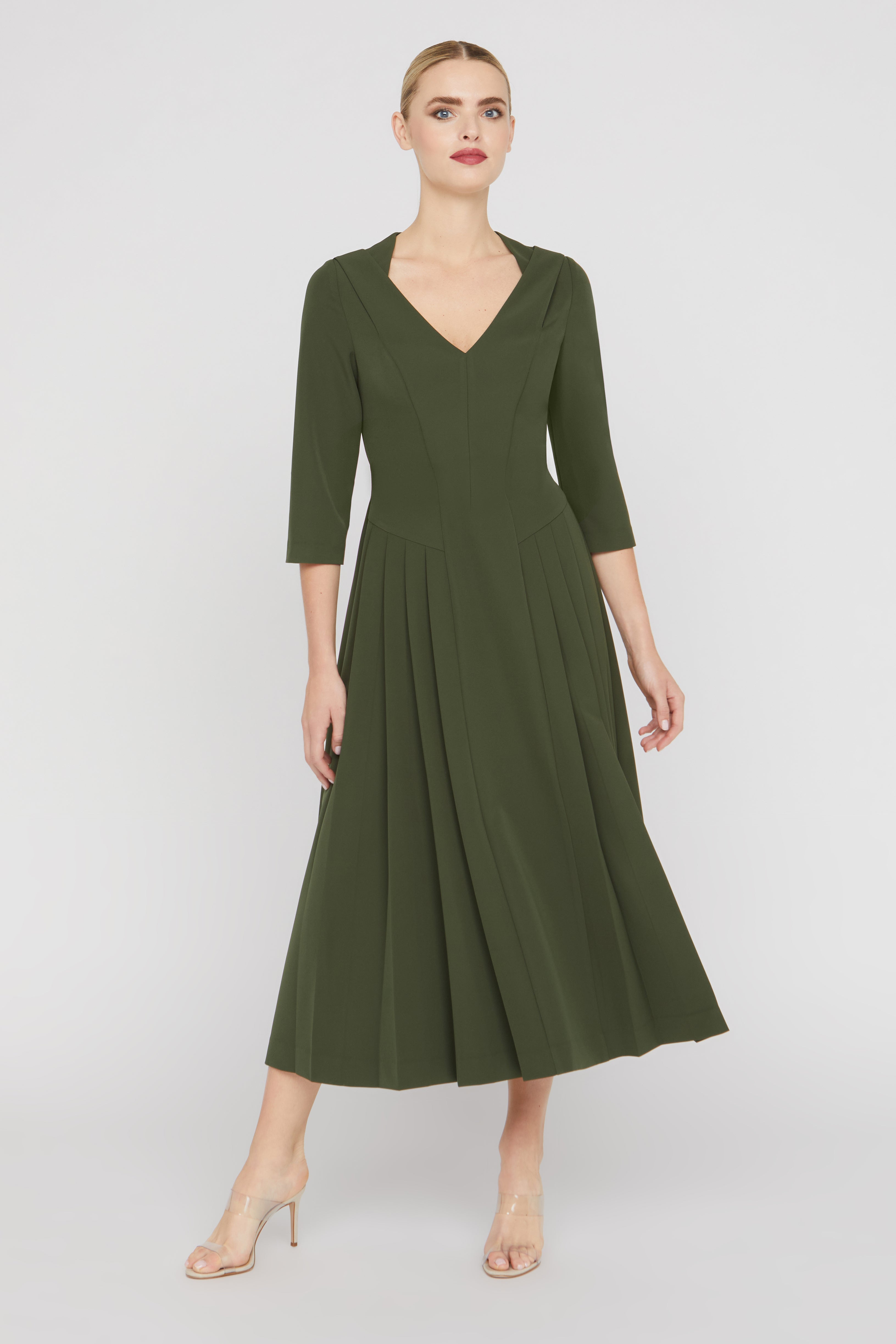 Enola Tea Length Dress
