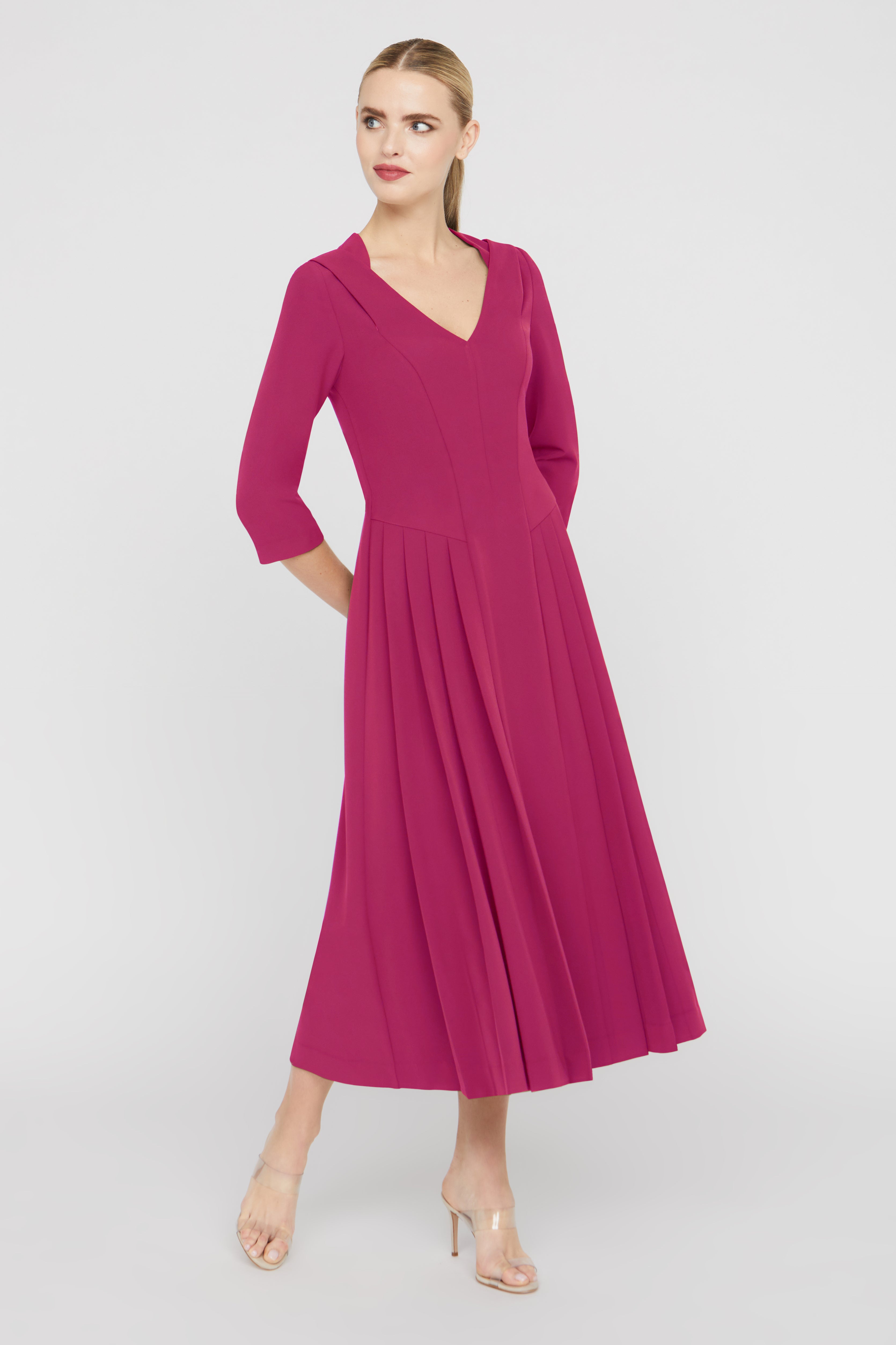 Enola Tea Length Dress