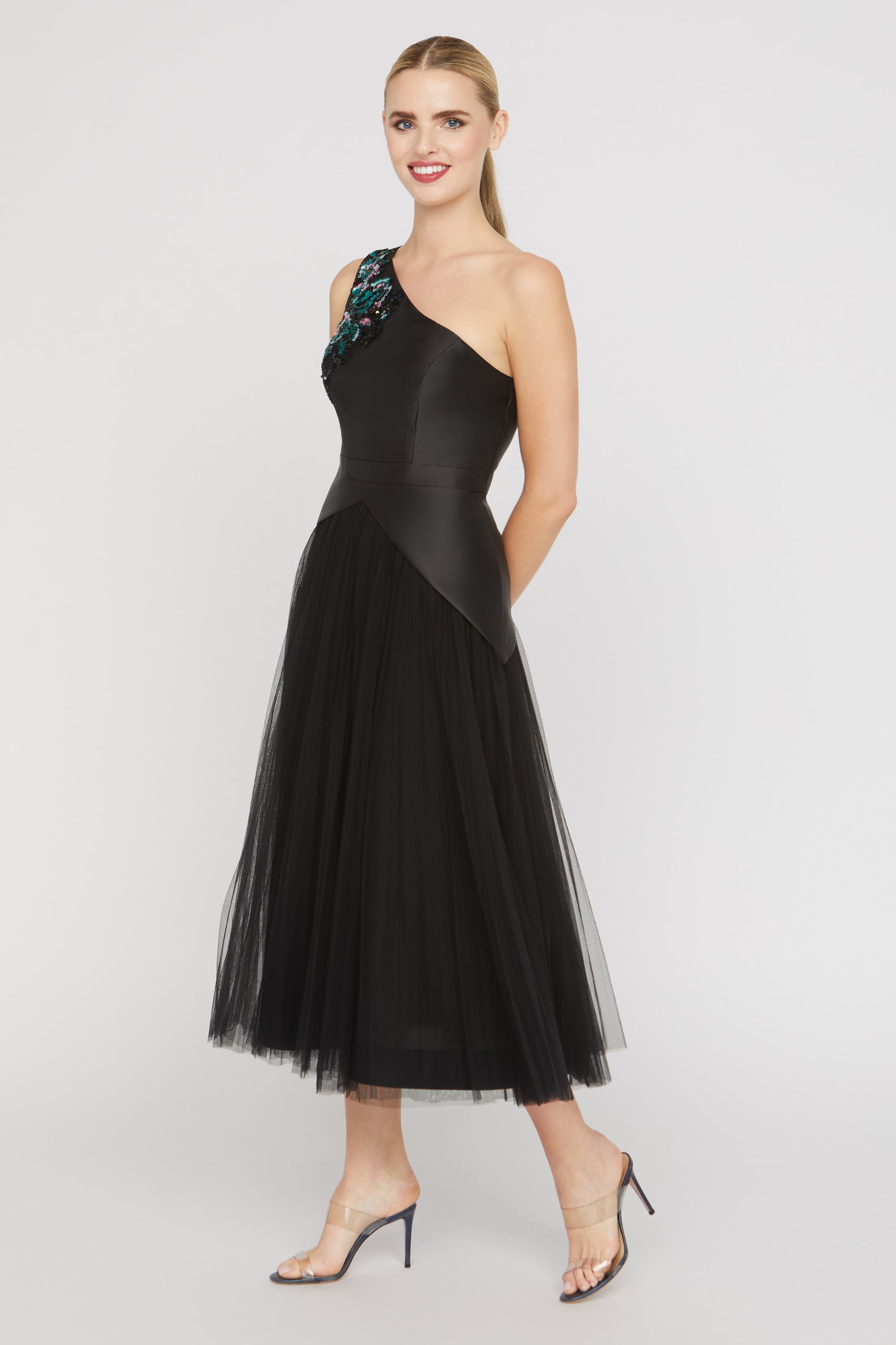 Annabeth Tea Length Dress