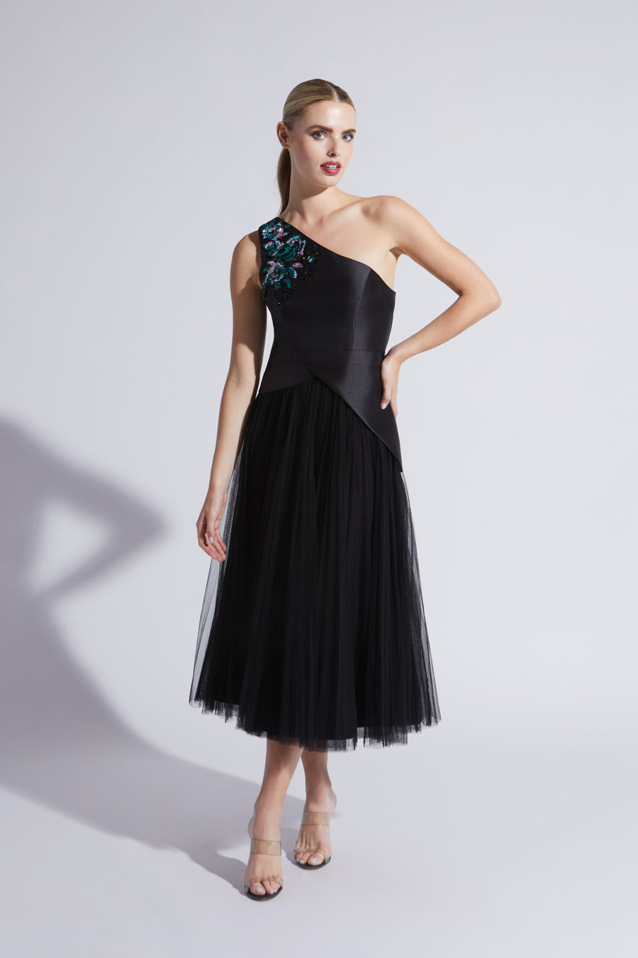 Annabeth Tea Length Dress