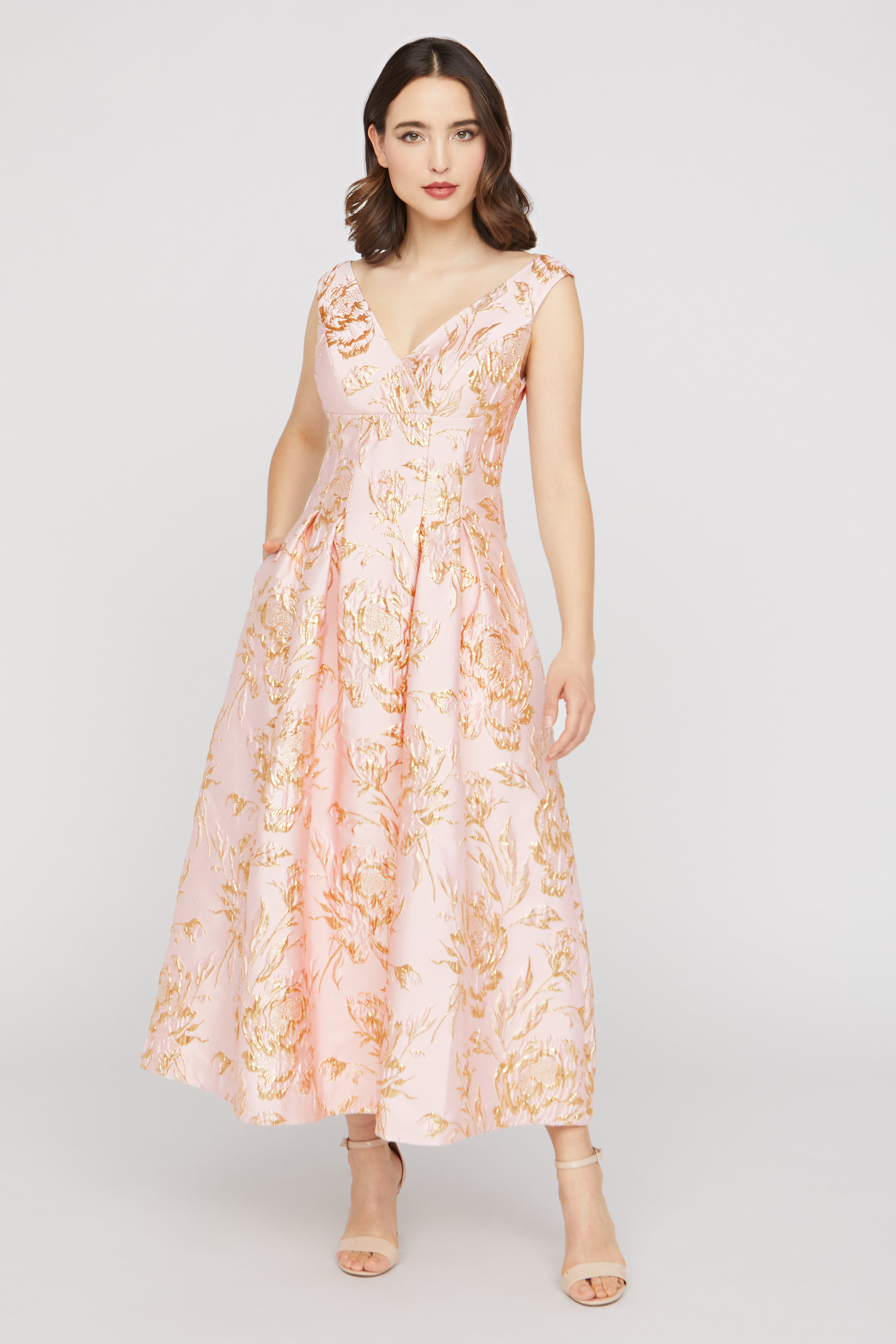 Saylor Tea Length Dress