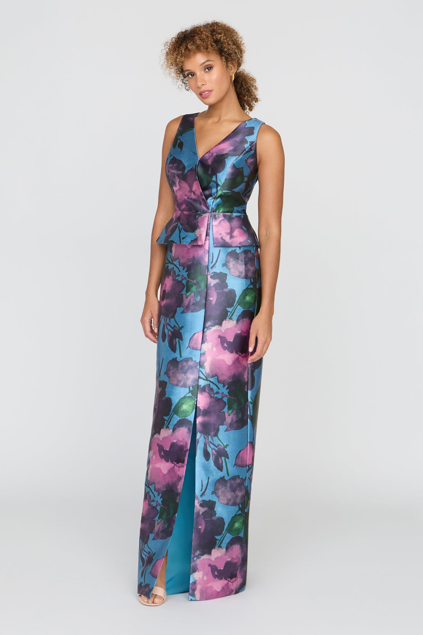 Celeste Column Gown