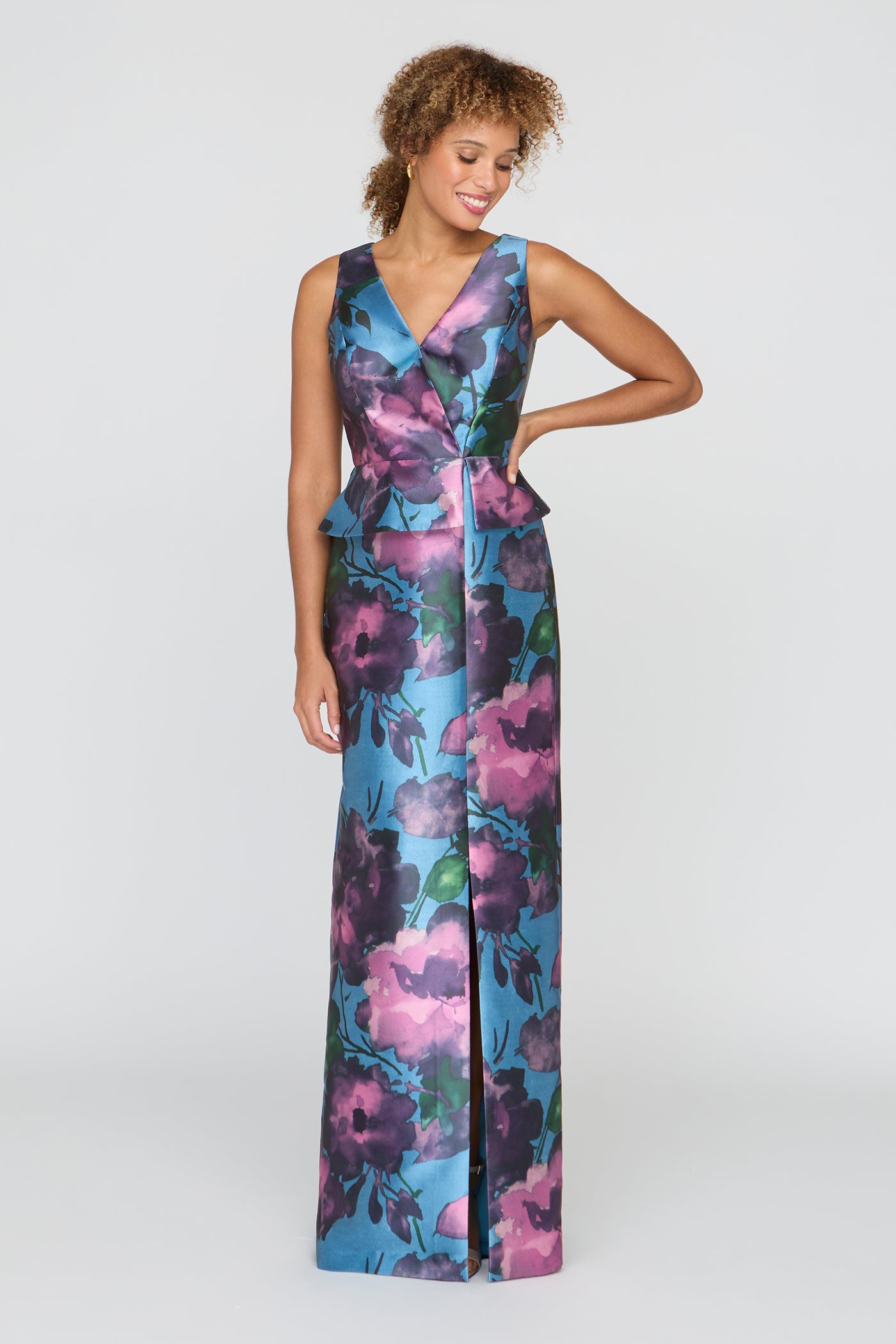 Celeste Column Gown