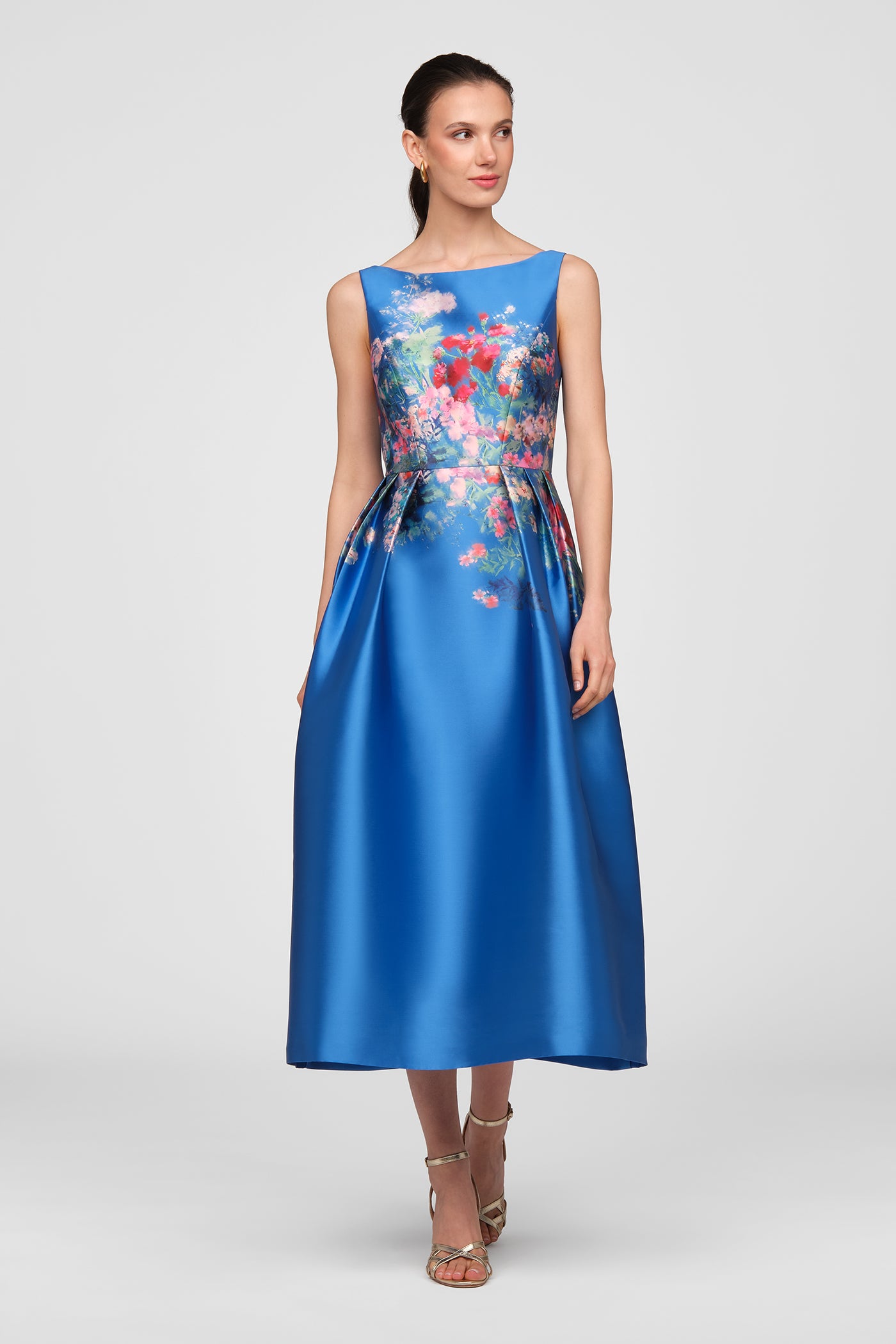 Dina Tea Length Dress
