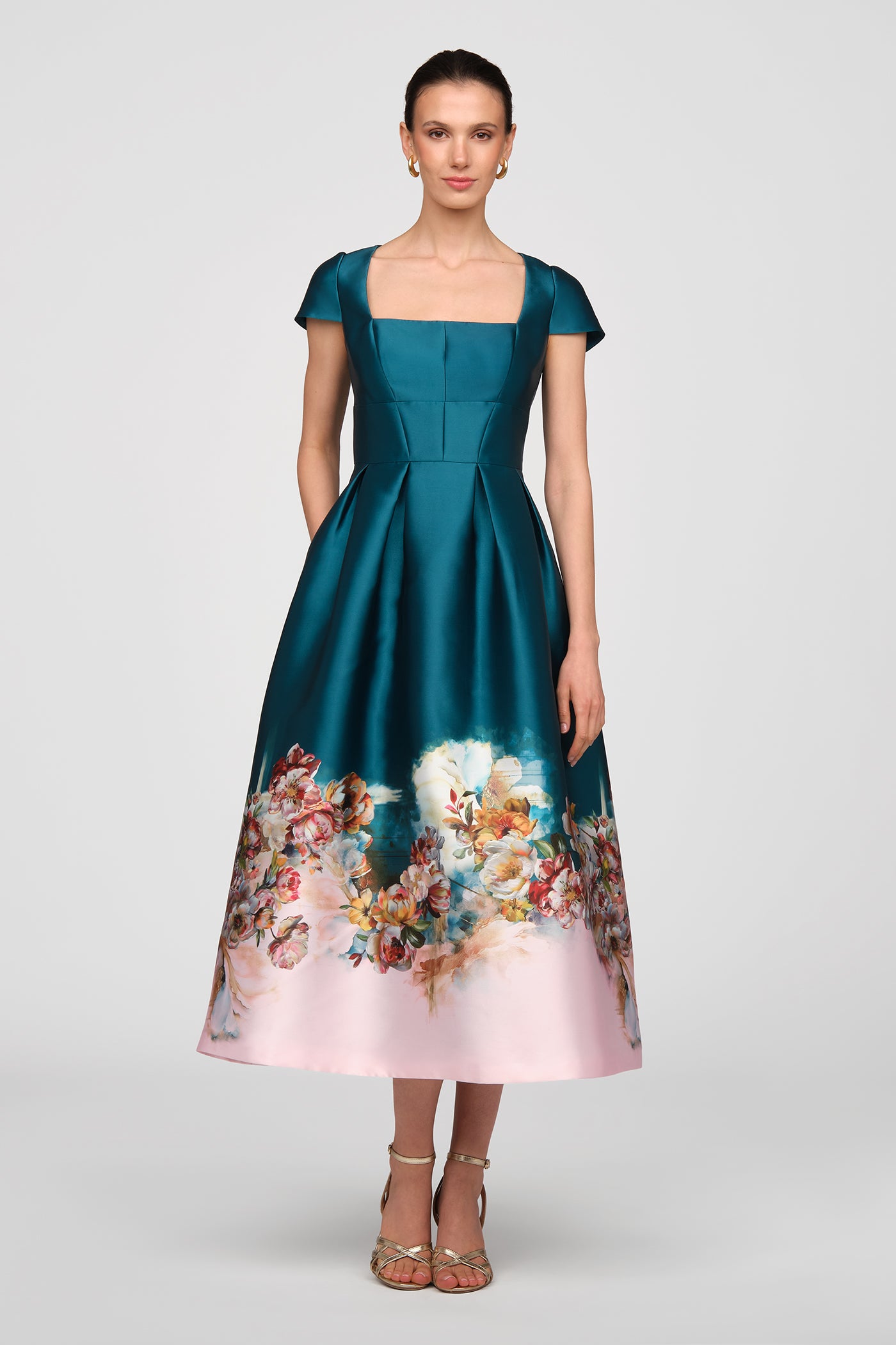 Amaya Tea Length Dress