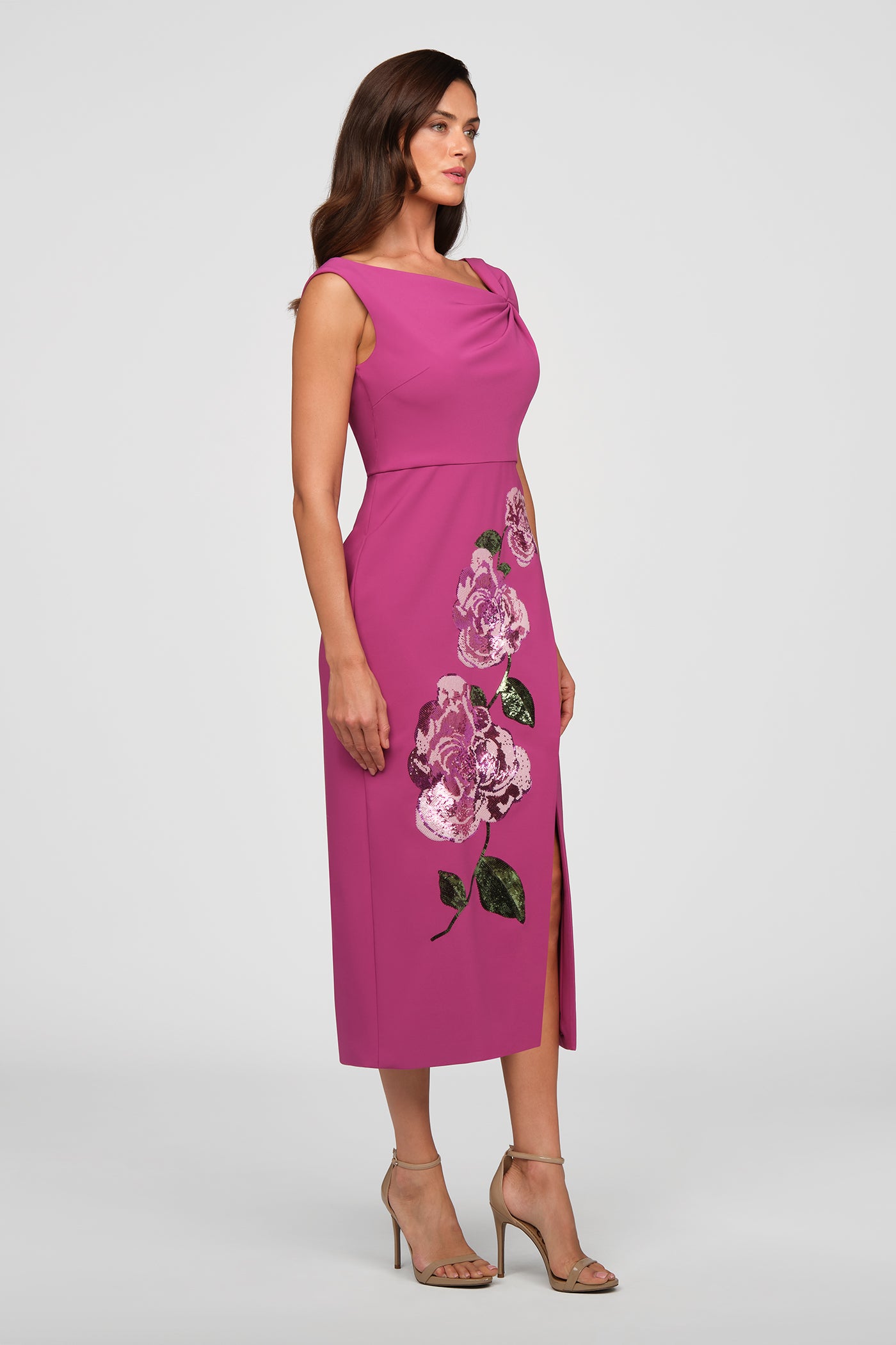 Maeta Tea Length Dress