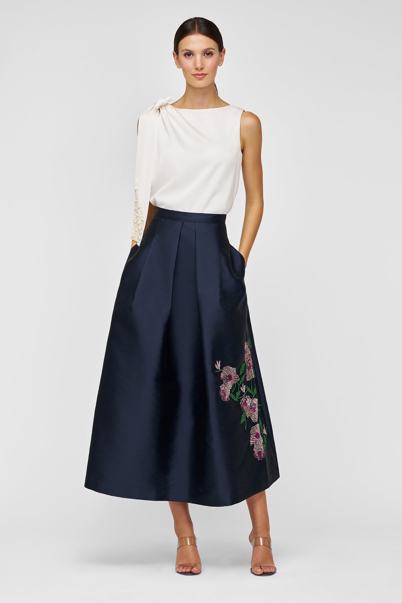 Rosaria Tea Length Skirt