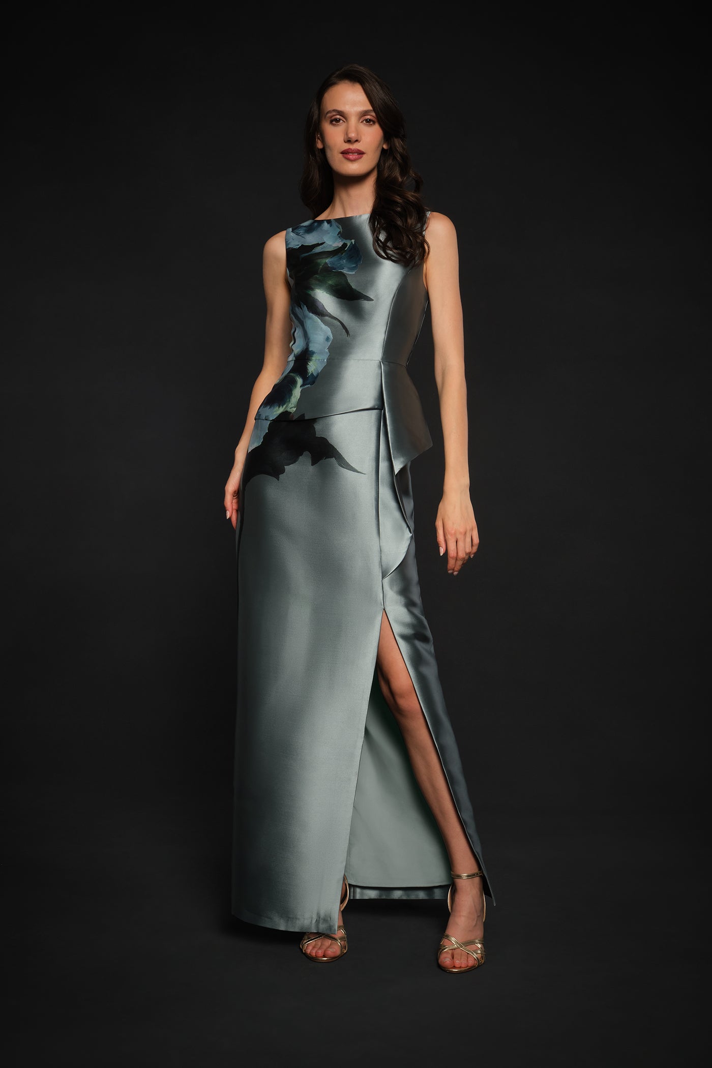 Luciana Column Gown