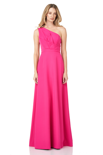 Stretch Crepe Gown