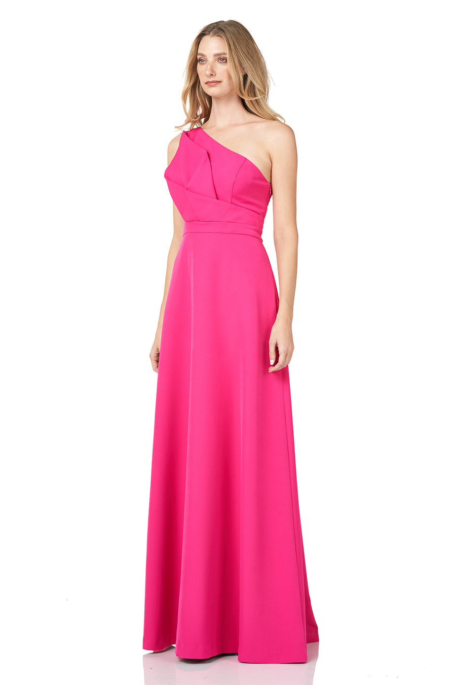 Stretch Crepe Gown