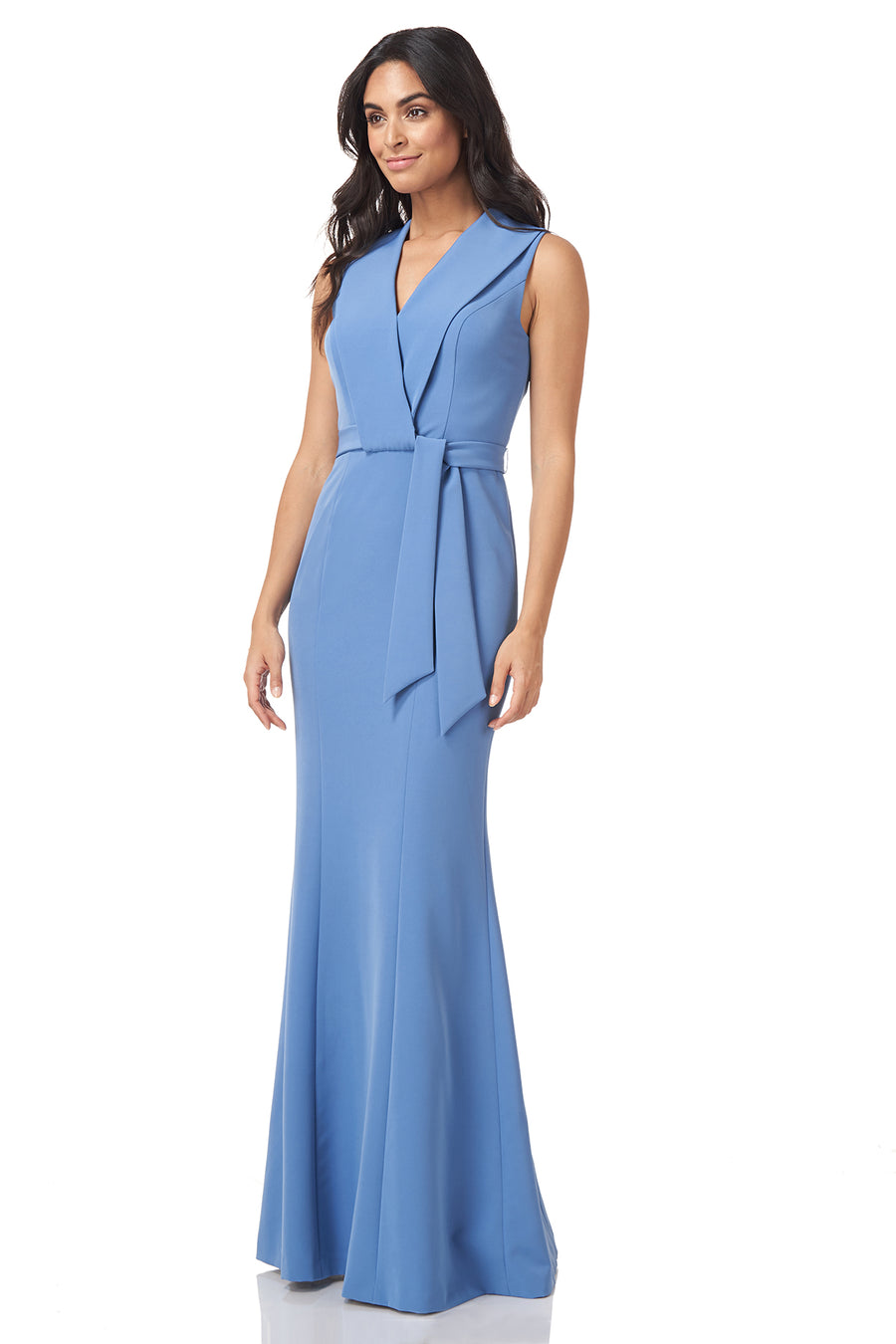 Cecily V-Neck Gown
