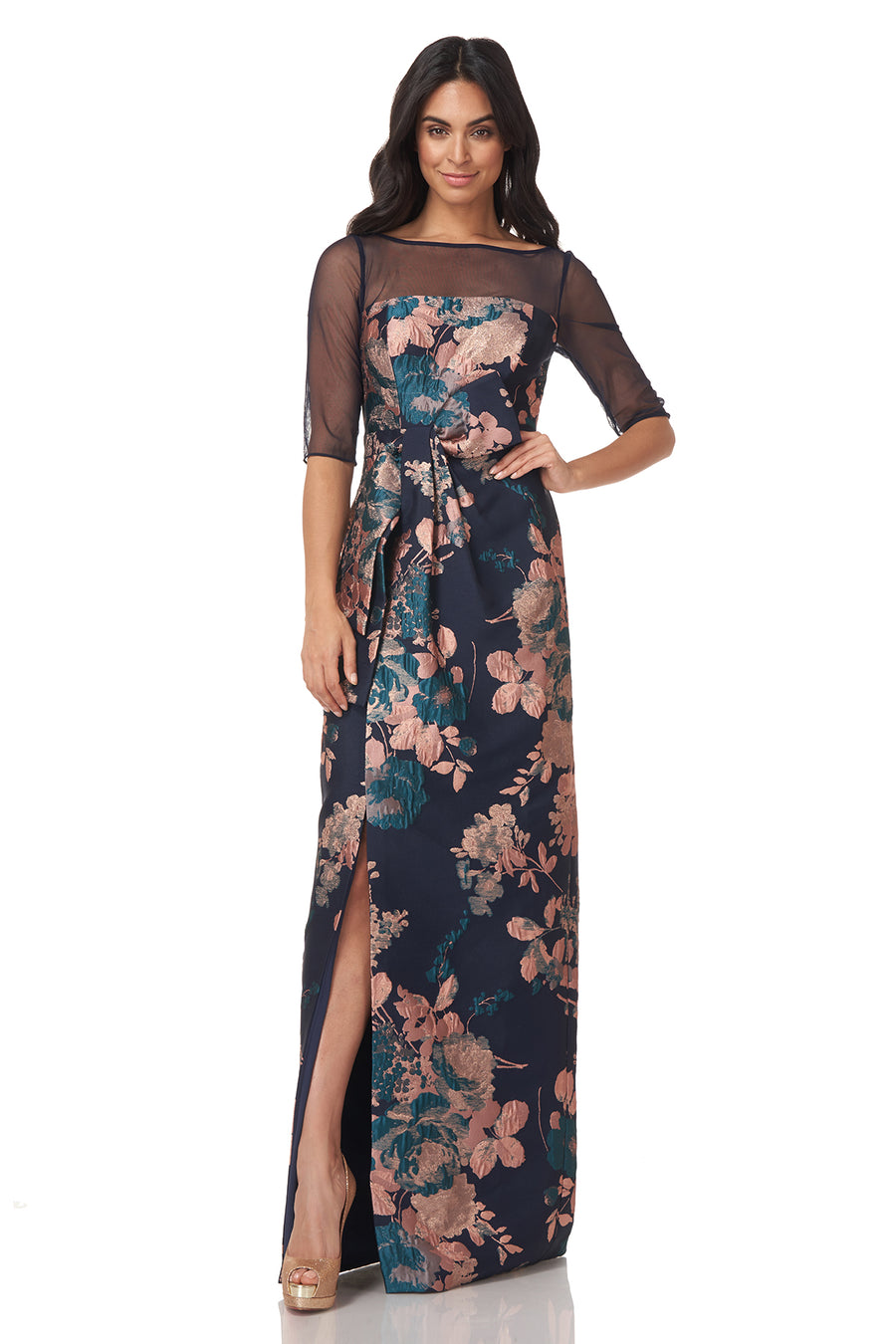 Corinne 3D Bow Gown
