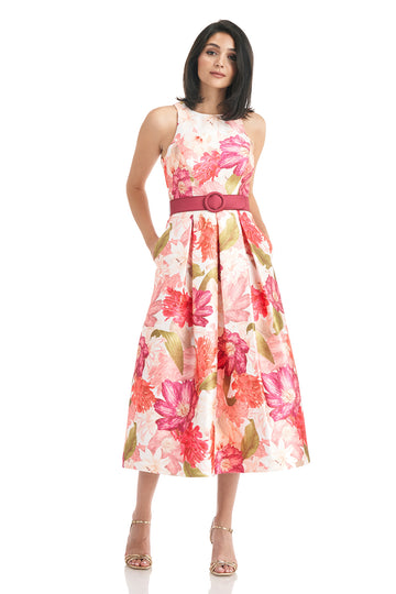 Liberty Tea Length Dress