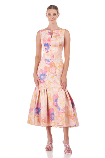 Fiora Tea Length Dress