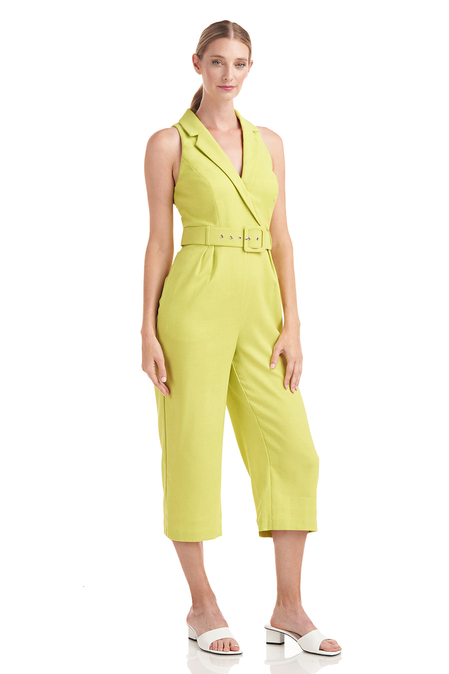 Charlene Jumpsuit With Collar